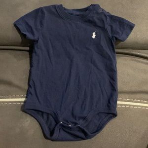 Ralph Lauren 6 month navy blue onesie